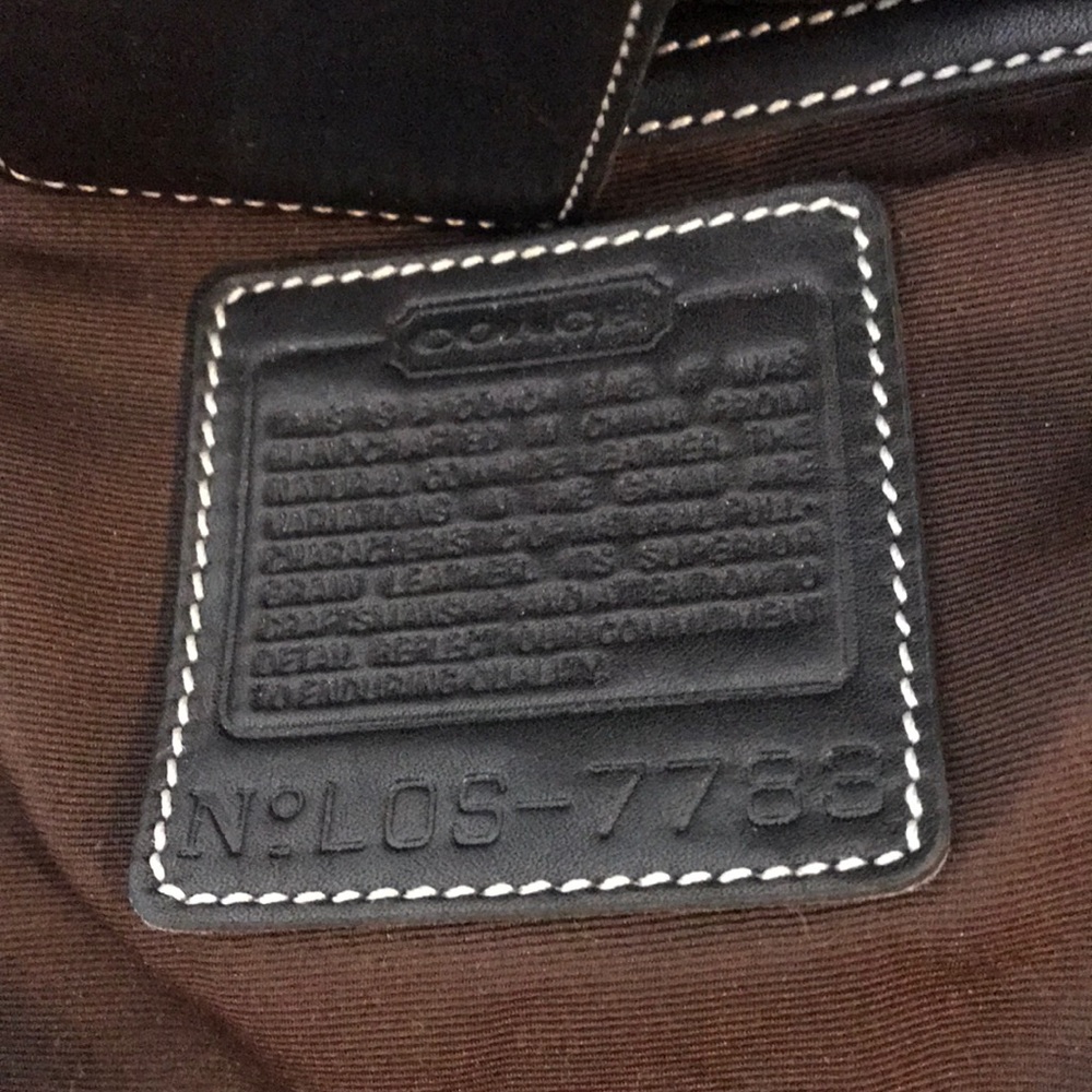 Coach Leatherware Basic Black Shoulder Bag - image 6